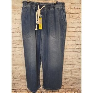 Loveimgs Womens Jeans Size Large Boutique Style Drawstring